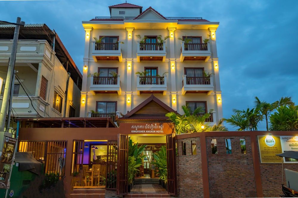 Kingfisher Angkor Hotel Siem Reap Exterior foto