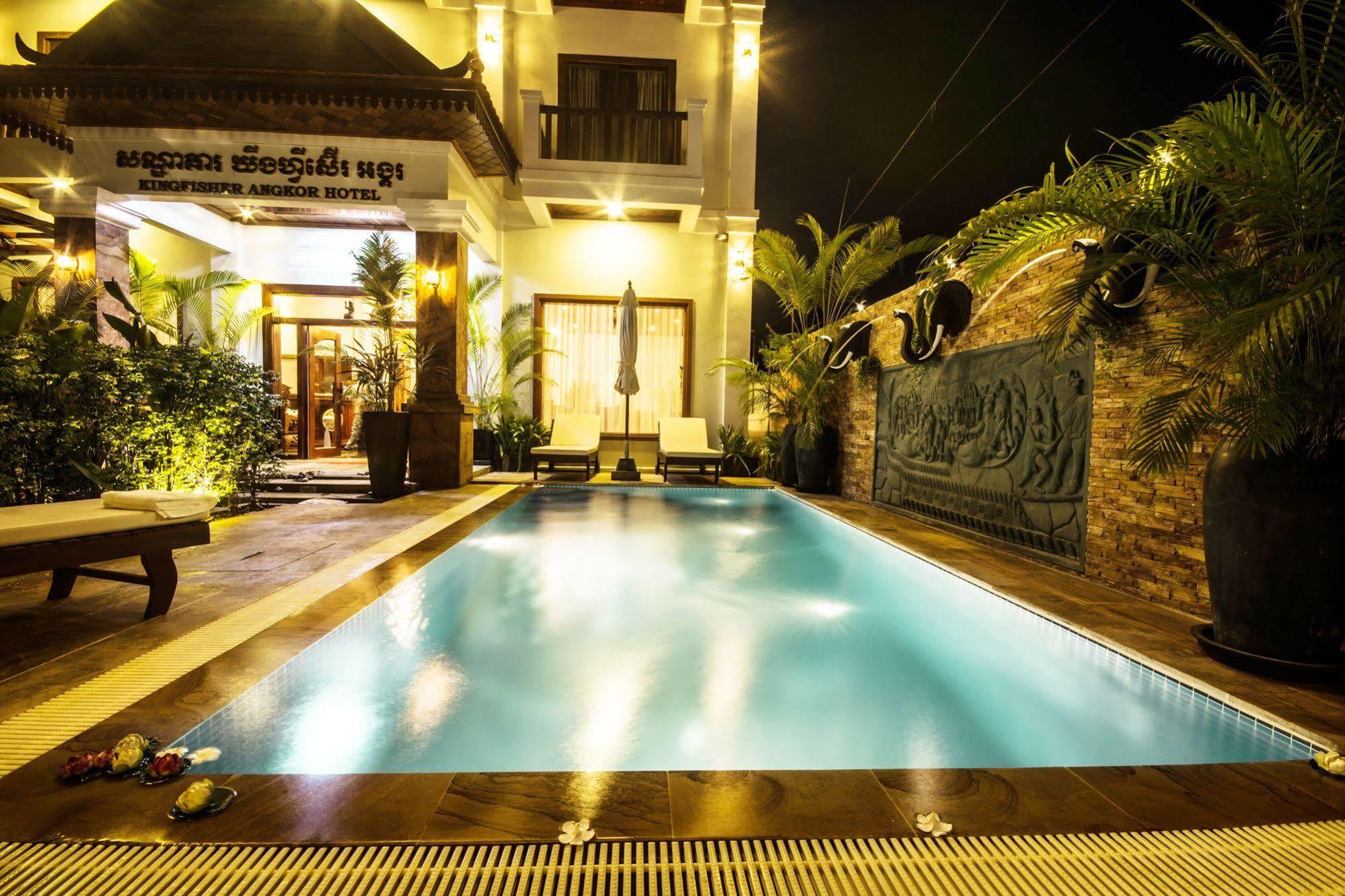 Kingfisher Angkor Hotel Siem Reap Exterior foto